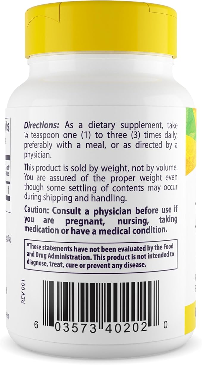 Healthy Origins Inositol Powder, 56.7 g - for Skin, Hair & Nail Health - Vitamin B8 Powder Supplement - Part of The B Complex Family - Vegan, Non-GMO & Gluten-Free Supplement - 2 Oz