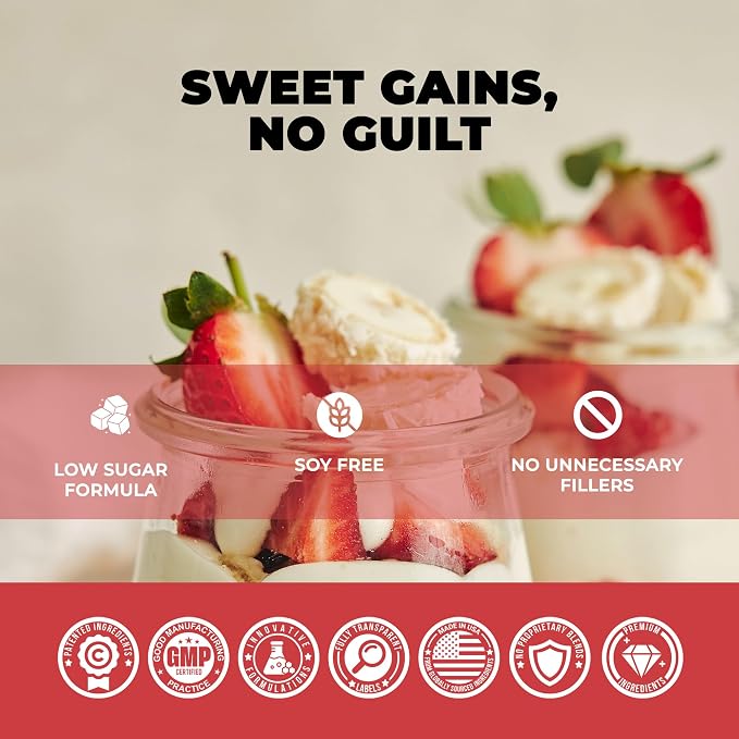 Underground Bio Labs Panda Fuel Premium Protein Whey,Hydrolyzed Collagen,Casein,Probiotics, Enzymes, Keto Friendly,Time Release, 25 Servings (2.5 Pound, Strawberries & Cream)