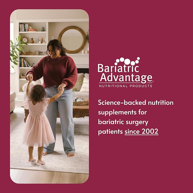 Bariatric Advantage Ultra Solo with Iron - Once-Per-Day Daily Multivitamin - for Bariatric Patients - with Thiamin, Vitamin A & More - Gluten Free - 90 Capsules