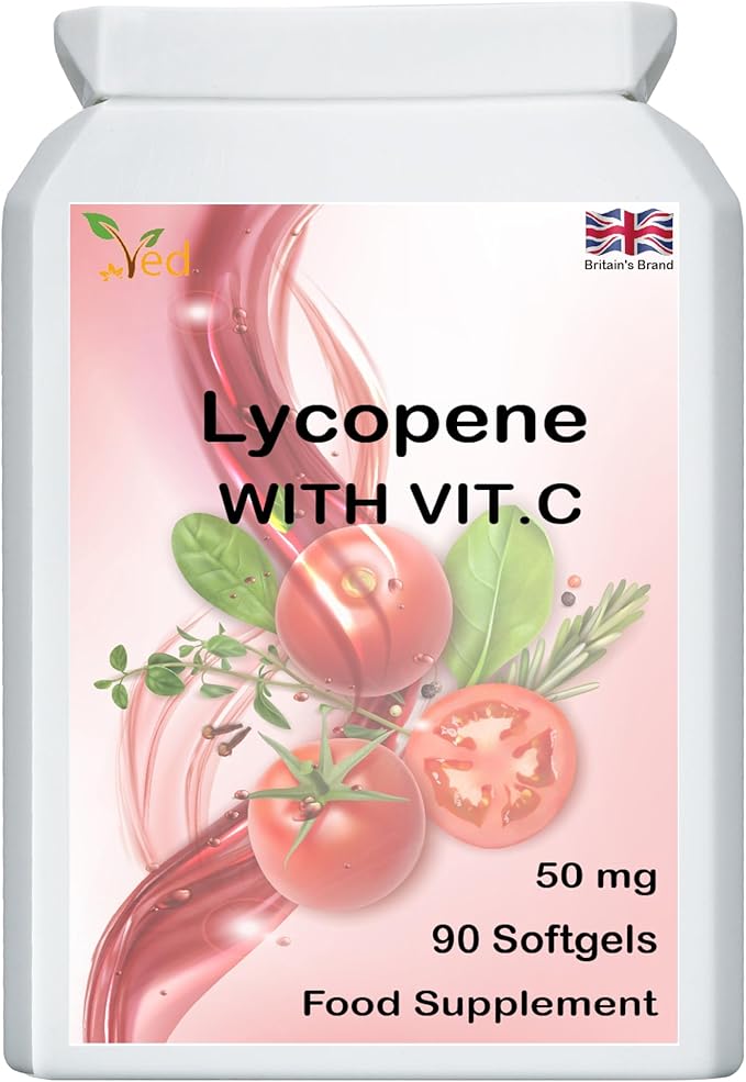 Ved Lycopene Supplement | 50mg x 90 Softgel