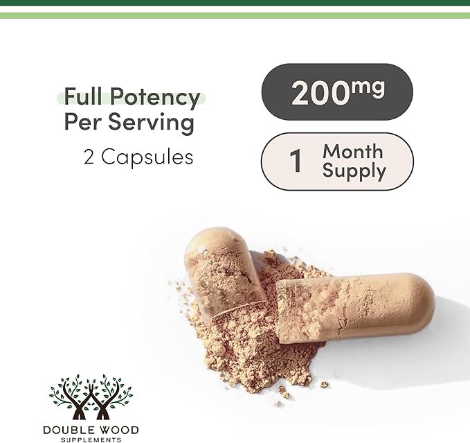GLP-1 Supplement - Clinically Studied Bioflavonoid Extract to Help Support Natural GLP 1 Levels and Promote Gut Health (200mg, 30 Servings) Std to 70% Eriocitrin and 5% Hesperidin by Double Wood