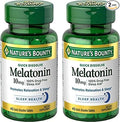Nature's Bounty Melatonin Quick Dissolve Tablet, 45 Count (Pack of 2)