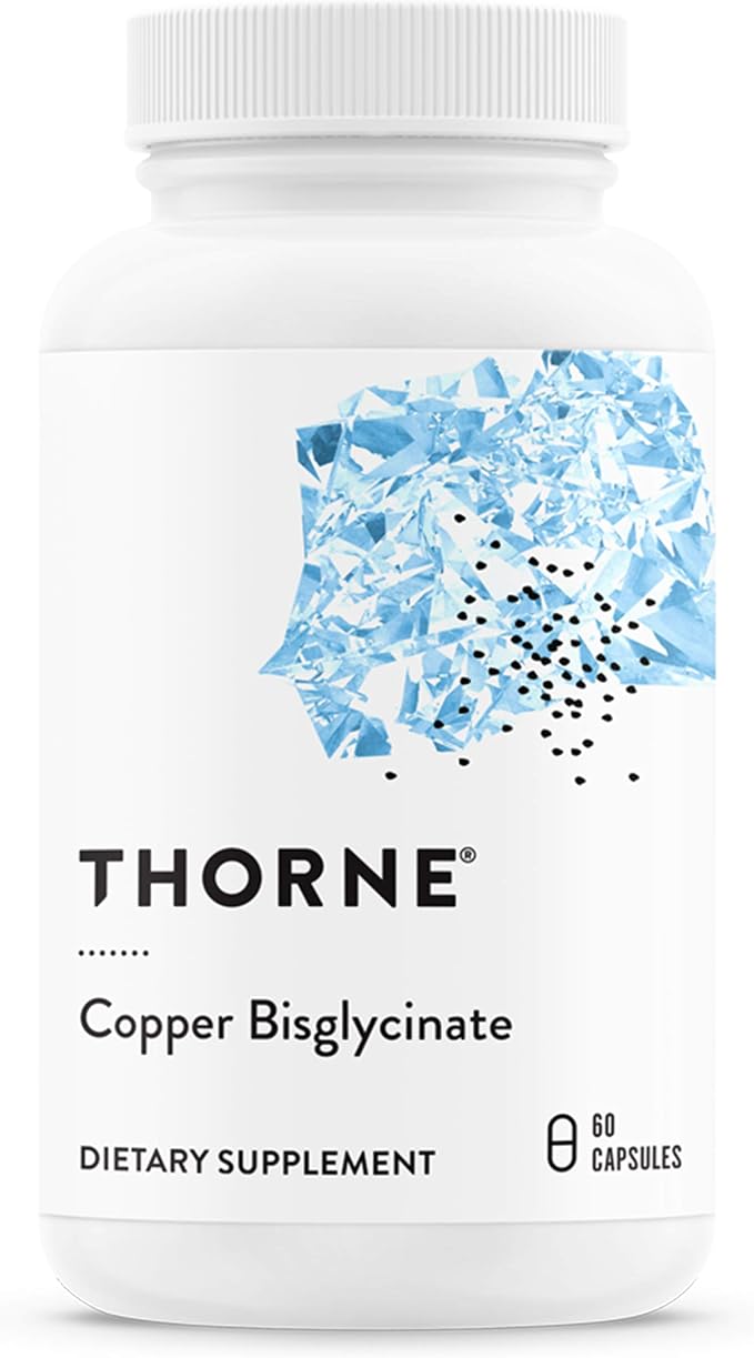 THORNE - Trace Minerals Bundle - Zinc Picolinate and Copper Bisglycinate - Essentials for Wellness - 60 Servings