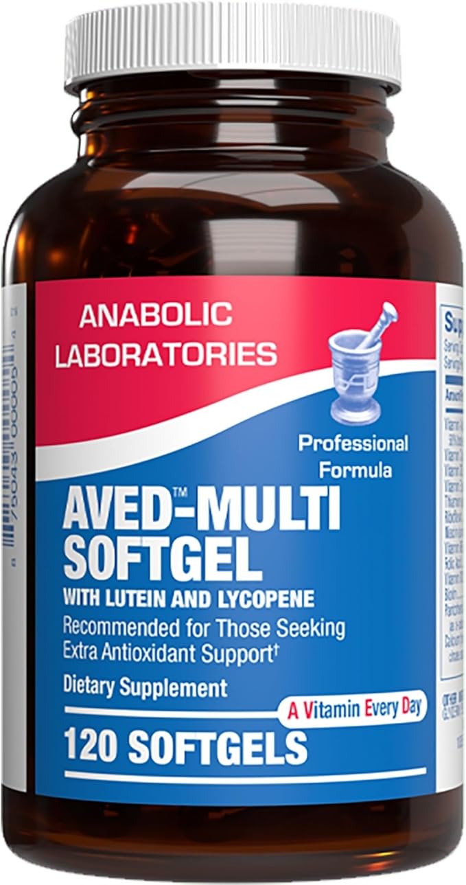 30-In-1 Adult Multivitamin with Iron - Antioxidant Rich Over 50 Multivitamin for Women and Men with Vitamins A C D E B Complex Zinc Magnesium Myo Inositol Lutein Lycopene & More - 2 Month Supply
