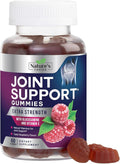 Joint Support Gummies - Extra Strength Glucosamine Gummy Supplement with Vitamin E - Natural Cartilage Joint Health & Flexibility Support, Best Support Glucosamine Chew for Men & Women - 60 Gummies