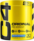 C4 Original Pre-Workout Powder For Endurance, Focus & Performance with 150mg Caffeine, Beta-Alanine, Creatine, Sugar Free Pre-Workout for Men & Women, 30 Servings, Frozen Bombsicle