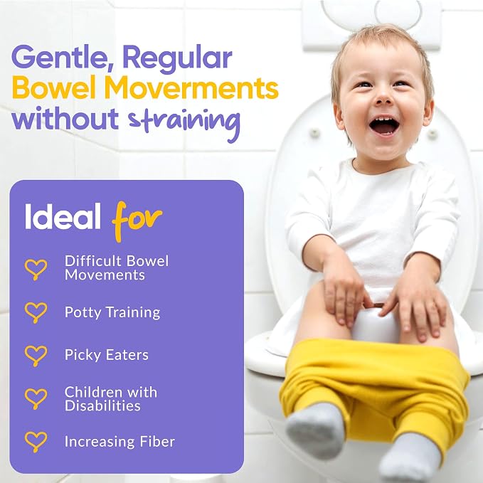Medtrition HyFiber Liquid Fiber for Kids in Only One Tablespoon, Supports Regularity and Softer Stools, FOS Prebiotics for Gut Health, 6 Grams of Fiber, 32 Servings per Bottle