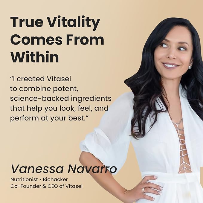 VITASEI Hydrolyzed Collagen Peptides Powder with Resveratrol & Vitamin C – Hair, Skin & Joint Support – Colágeno Hidrolizado for Women & Men – Soy-Based Formula – Coconut Flavor, 16 oz (30 Servings)