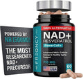 FREQNCY NAD+ Resveratrol Supplement – 500mg Nicotinamide Riboside (NR) - Anti-Aging & Cellular Energy - NAD & NMN Alternative – 60 Capsules - Vegan | Gluten Free