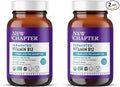 New Chapter Fermented Vitamin B12 1,000 mcg,USDA Organic,Daily for Cellular Energy + Healthy Blood Cells,Certified Vegan,Gluten Free -,60 Count (Pack of 2)