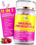 Vaginal Probiotics for Women with Prebiotics & Cranberry - Dr. Formulated Feminine pH Balance Daily Supplement, Supports Vaginal Odor Control & Urinary Tract Health, 30 Servings