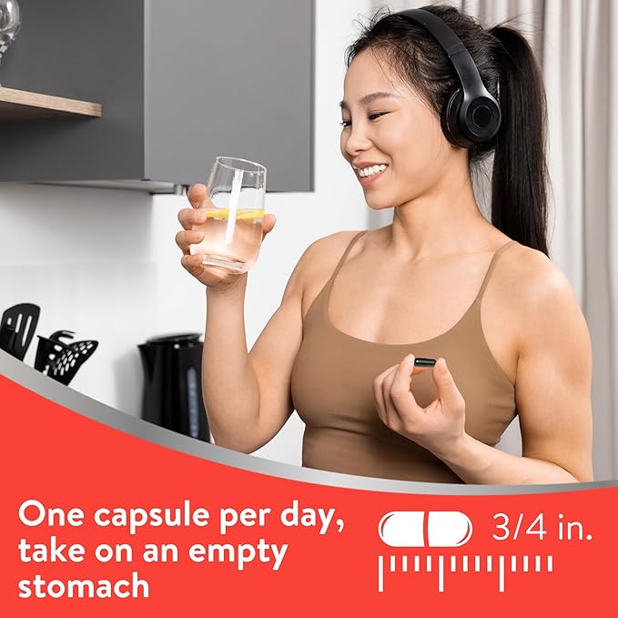 Active Iron Supplement 25mg, Clinically Proven to Increase Iron & Energy Levels, Maximum Absorption, Gentle, Non-Constipating, Avoids Nausea & Side Effects, 60 On-the-Go Foil Protected Capsules