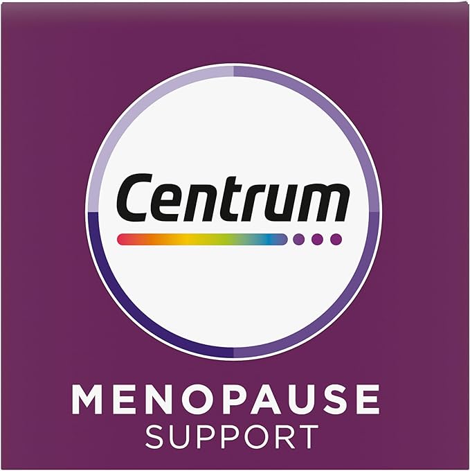 Centrum Restful Sleep Menopause Support Tablets, Supplement with Clinically Studied DailyZz and geniVida, 28 Count (Pack of 2)