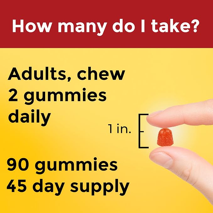 Nature Made Fish Oil Omega 3 Gummies, Omega 3 Fish Oil Supplements, Healthy Heart Support, 90 Gummies, 45 Day Supply