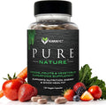 KaraMD Pure Nature | Greens, Fruit and Veggies Supplement | Whole Food Multivitamin & Antioxidants |20 Fruits & Vegetables Supplement for Energy & Digestion |Gluten Free & Vegan Friendly (30 Servings)