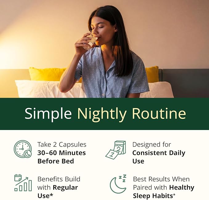 Melatonin 3mg Sleep Aid with L-Theanine & Valerian Root – Turmeric Curcumin Supplement with Ginger & Black Pepper – Organic Turmeric Supplement for Sleep, Calm and Stress Relief Support – 180 Capsules