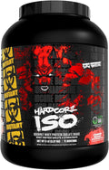 Mutant Hardcore ISO Whey Protein Isolate Powder Acts Fast to Help Recover, Build Muscle, Bulk and Strength, 5 lb - Strawberry Milkshake