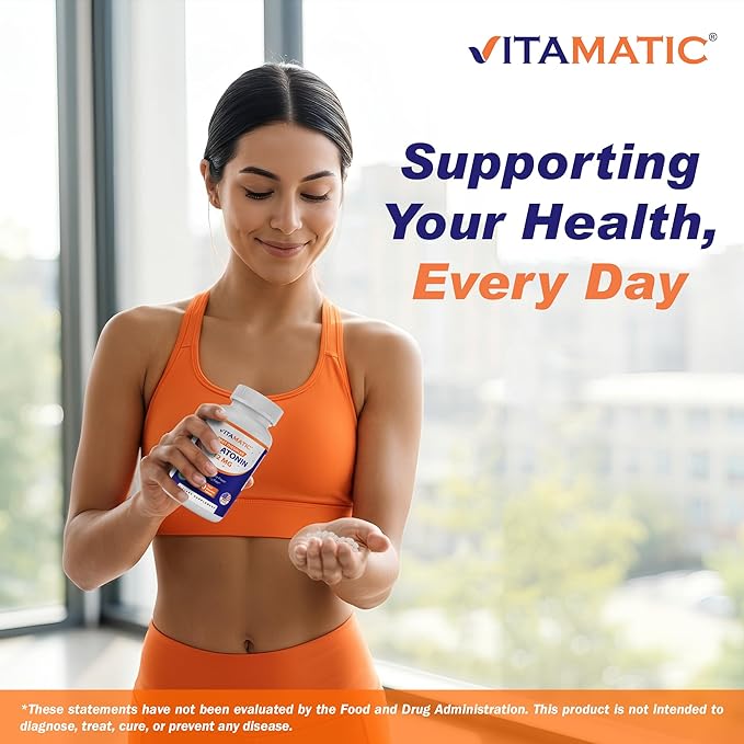 Vitamatic Melatonin 12 mg – Natural Berry Flavor – 300 Fast Dissolve Tablets – Formulated by Healthcare Professionals – Non-GMO, Gluten Free