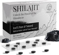 Shilajit Tablets 1000 MG, 100% Himalayan Organic, Shilajit Supplement Rich in Fulvic Acid & 85+ Trace Minerals for Men and Women, Energy & Immune System, 60 Count