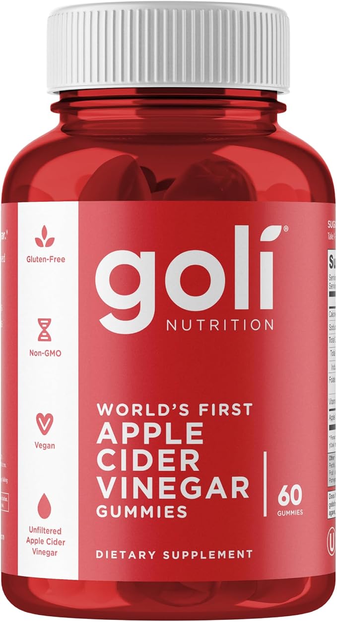 3 Bottles of Goli Favorites Bundle: Ashwagandha KSM-66, Apple Cider Vinegar, Matcha Mind Supplements with Cognizin, Vitamins D2 and B12
