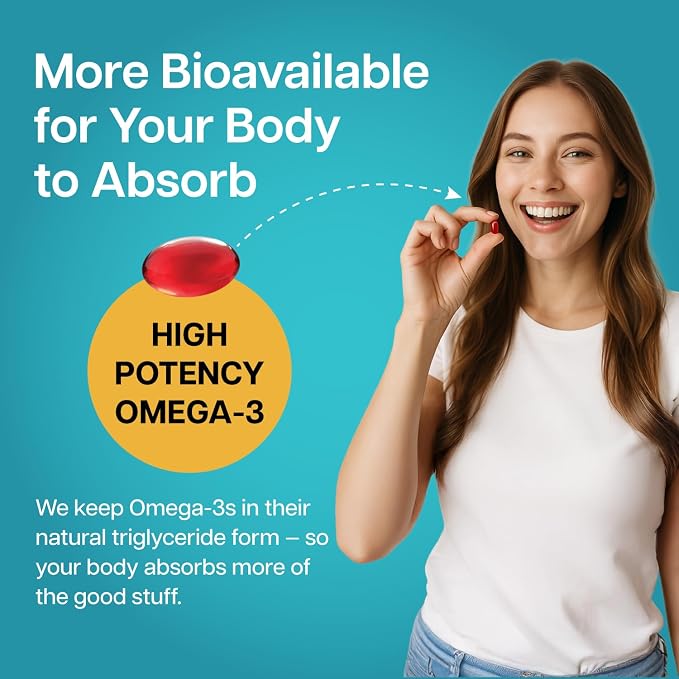 Mini Fish Oil Softgels – Triple Strength – Advanced Formula - 1500mg Omega 3 with EPA & DHA – Smaller Than a Dime – Fish Oil Minis - Wild Caught – 90 Softgels