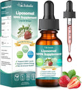 NMN Supplement Liquid Drops,4-in-1 NMN Beta 1000mg w. Quercetin TMG Resveratrol for Anti Aging Energy & Immune Support, NMNH Alternative Liposomal High Absorption for Women Men