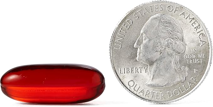 MegaRed Ultra Strength 1000mg Omega-3 Krill Oil Supplement with EPA/DHA, Astaxanthin & Phospholipids, No Fish Oil Aftertaste Supports Heart, Brain, Joint and Eye Health, 60 Count Softgels.