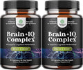 Nootropic Memory Supplement for Brain Support - Memory Pills for Brain Boost and Natural Energy Booster - VIT B12 Bacopa Monnieri Rhodiola Rosea DMAE Ginkgo Biloba Phosphatidylserine Supplement 2pack