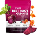 Beetroot Gummies - Beet Root for High Blood Pressure Supplements with Grape Seed Extract + CoQ10 + Black Pepper Extract + L-Citrulline + Vitamin C B12 Ultimate Heart for Blood Flow & Energy, 60 Count