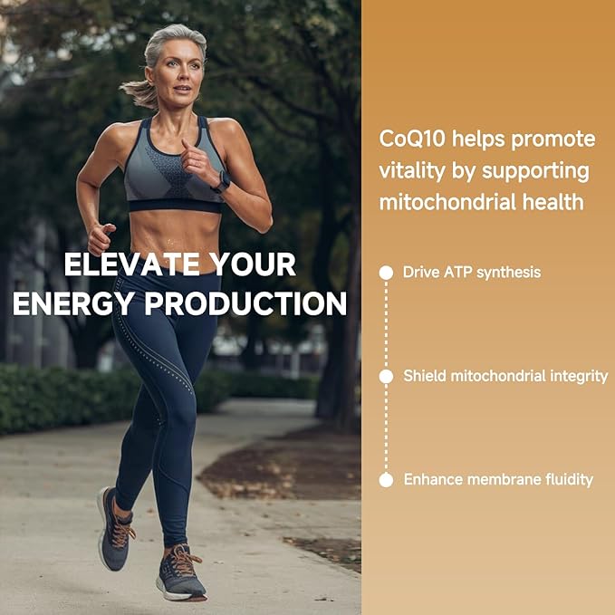 Ubiquinol CoQ10-300mg-Softgels with Vitamin E & Omega 3, Coenzyme Q10 Supplement High Absorption Support Heart Health & Energy-Production, Powerful-Antioxidant 120 Servings 4 Month Supply