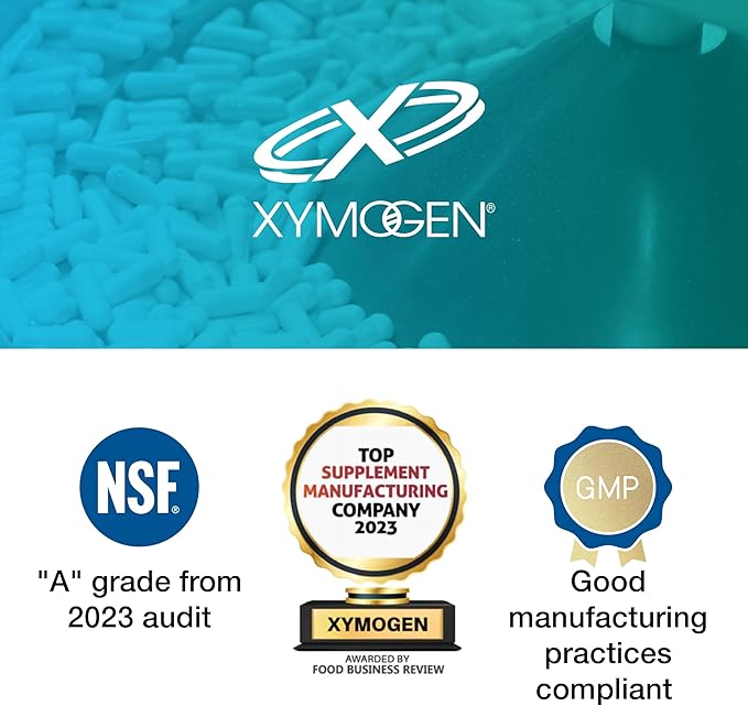 XYMOGEN Hormone Protect - Estrogen Metabolism Support - DIM & Broccoli, Kale, and Kolrabi Extract - Vegetarian, Non-GMO & Gluten Free - 60 Capsules