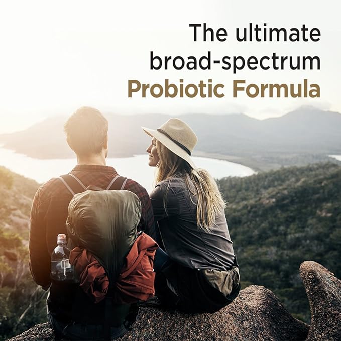 Garden of Life Probiotics for Digestive Health and Gut Health Balance, Primal Defense Ultra Ultimate Formula, 15 Billion CFU and 13 Strains Plus HSOs, Vegetarian and Gluten Free, 180 Capsules