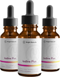 Iodine Plus - Kelp-Based Liquid Supplement Supports Thyroid - Boosts Energy, Improves Sleep, and Enhances Mental Clarity, 180 0.04% Iodine Servings