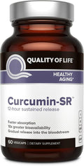 Quality of Life Curcumin-SR - Healthy Aging, Inflammation Support - 60 Vegicaps