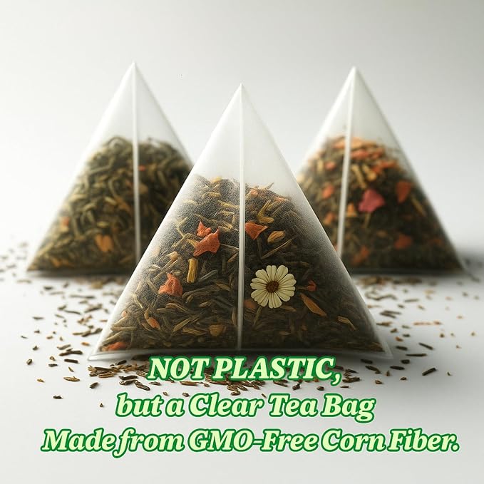Tozzy Organic Dandelion Tea – 100 Count, Plant-Based Pyramid Tea Bags – Packaging May Vary | Organic