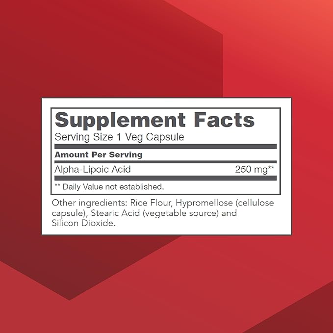 Protocol - Alpha Lipoic Acid 250mg 90 VeggieCaps