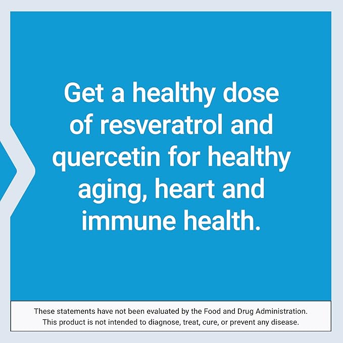 Life Extension Optimized Resveratrol Elite, Trans-resveratrol, quercetin, Healthy Aging, Heart Health, Brain Health, oxidative Stress, Gluten-Free, Non-GMO, Vegetarian, 60 Capsules, (Pack of 2)