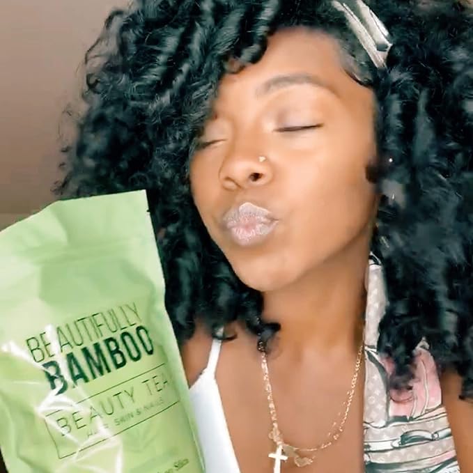 Bamboo Tea - Rich in Organic Silica- for Healthy Hair, Skin & Nails- 30 Day Challenge!
