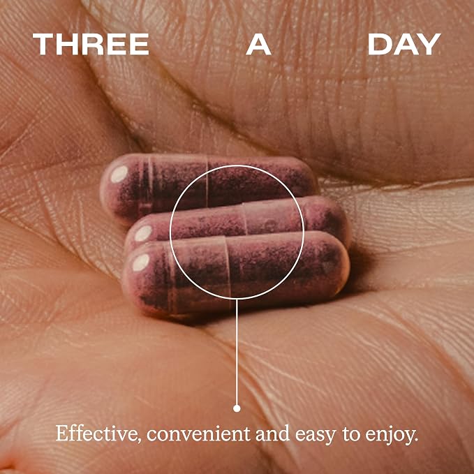 Humann SuperBeets Beet Root Capsules Quick Release 1000mg, Helps Support Nitric Oxide Production, Blood Pressure Support, Heart Health, Contains Non-GMO Beetroot Powder, Studied Antioxidants, 90 Count