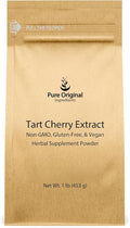PURE ORIGINAL INGREDIENTS Tart Cherry Extract (1 lb) Non-GMO, Herbal Supplement