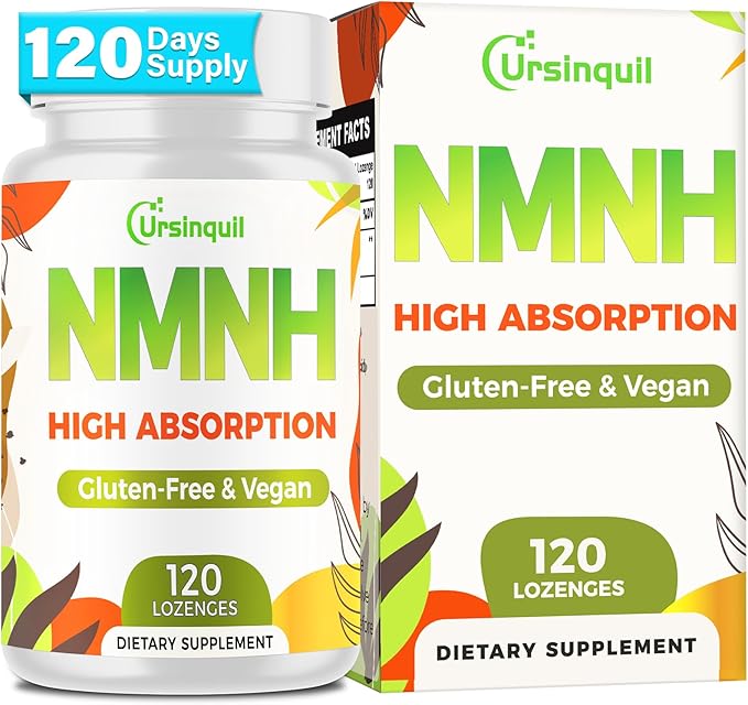 Sublingual NMNH 500mg (240-Day Supply, 500mg per Serving) NMNH(Dihydronicotinamide Mononucleotide)，NAD Supplement for NAD Levels as We Age, for Anti-Aging, Energy, Immunity, Focus - 120 Count