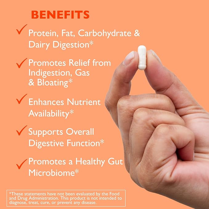 AST Enzymes Digest-GI Digestive Enzyme - (90 x 2) Vegetarian Capsules-Digestion and Bloating Relief for Women and Men