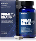 BONE SCIENCE Prime Brain – Memory & Focus Support Supplement with Alpha GPC, Phosphatidylserine & Ginkgo Biloba, Non-Stimulant Cognitive Health Formula for Adults & Teens, 60 Capsules