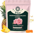 Pineapple Gummies for Women pH Balance, Feminine Probiotics for Vaginigal Health, Nutrition Feminine Gummies, Immune Support, Vegan, Gluten-Free, Hawaiian Pineapple 60 Gummies 30 Servings
