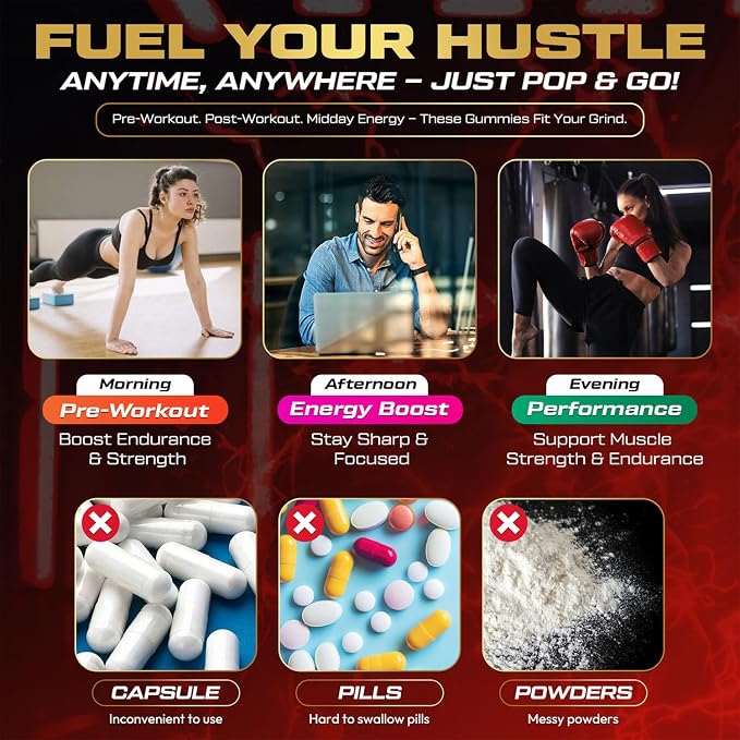 KUKALY Creatine Monohydrate Gummies for Men & Women, 9000MG Creatine Gummies Sugar Free Mixed Flavored with L-Taurine, BCAA 2:1, B12 B6 for Boost Strength, Focus & Endurance, Vegan, Non-GMO, 2 Bottle
