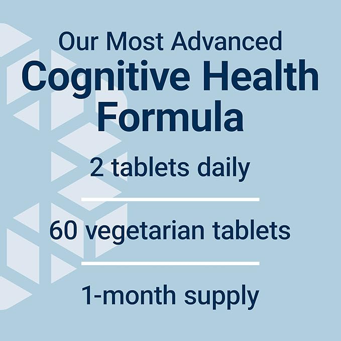 Life Extension Cognitex® Elite Pregnenolone, sage, Blueberry, ashwagandha, phosphatidylserine, Advanced Formula, Attention, Focus, Memory, Gluten-Free, Non-GMO, Vegetarian, 60 Tablets