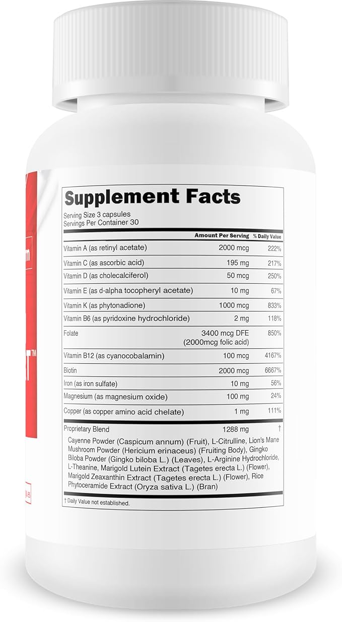 Pro Health Charm Vision Support - Improved Formula - Our Best Vision Pills For Eyes - Eye Vitamins For Vision Focus - Natural Vision Pills Eye Supplements For Adults 50 Blurry Vision Improvement Pills