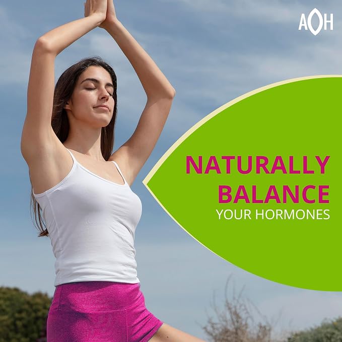 ADAPTOHEAL Hormobalance for Women – Hormone Balance Support with 9 High-Concentrate Adaptogenic Extracts (Vitex, Dong Quai, Reishi) – Stress, Mood & Daily Wellness Support – 180 Capsules