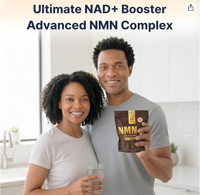 NMN Supplement 1500mg per Serving 15-in-1 Complex Formula with Nicotinamide Mononucleotide, CoQ10, Quercetin, TMG, Resveratrol Supports Cellular Energy & NAD+ Balance 120 Capsules