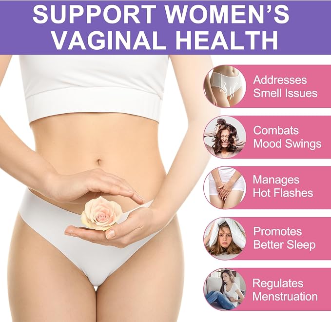 Premium Feminine Balance Gummies,Vital Vaginal Probiotics Source Feminine Gummies,Pineapple Flavor for Women ph,for Women of All Ages - Probiotics for Digestion, Gut Health, Immune Support